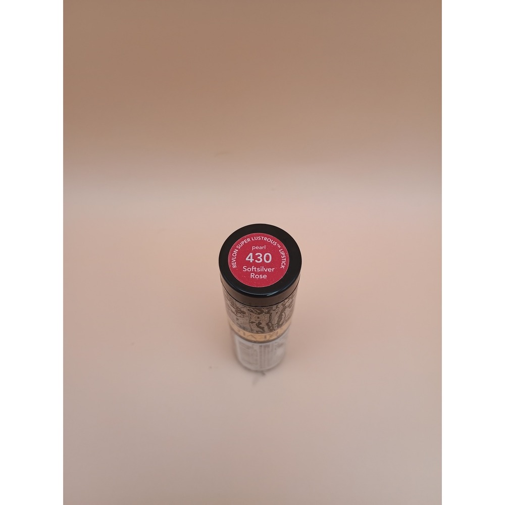 Revlon Super Lustrous Lipstick 430 Softsilver Rose Pearl Finish Pink New Sealed - Picture 3 of 4